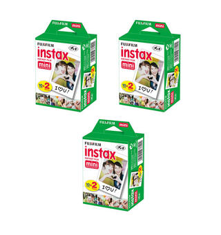 Fujifilm Instax Film mini 3x20 bilder 60ark. Fuji Instax mini/Polaroid PIC300